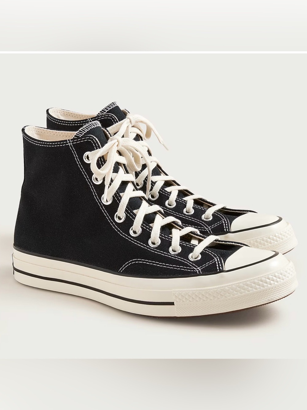 Converse Chuck 70 Core High Top in Black/Egret